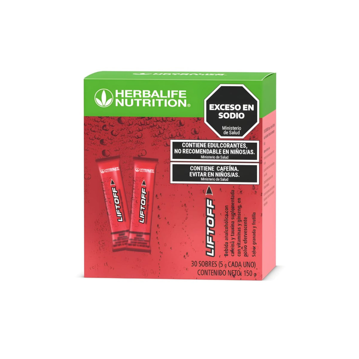 Liftoff y barras nutritivas