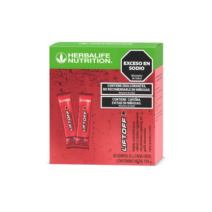Liftoff y barras nutritivas