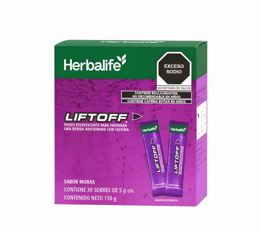Liftoff y barras nutritivas